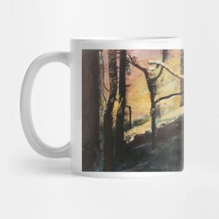 Abstract forest Mug